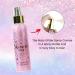 Glitter Spray for Hair & Body - Quick-Drying Waterproof Shimmer for Festivals & Stage Makeup (3.72fl Oz Pink - Buy Online on GoSupps.com