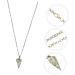 CALLARON 1pc Ice Cream Cone Necklace The Necklaces Womens Neck Accessory Can Be Opened Jewelry Woman - Buy Online on GoSupps.com