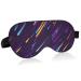Haskirky Light Blocking Eye Mask Breathable and Adjustable Adult Men and Women Travel on Business Trips Yoga Meditation Light Smooth Comfortable Eye Mask Office Deep Sleep Goodies Shooting Stars