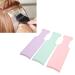 Balayage highlighting paddle in 3 colors with tooth surfaces widened foil board hair dye paddle dye-foiled-balay board set for hair bleach