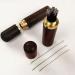 YAWALL Self Threading Needles - 24 Pieces with Wood Needle Case, Dark Brown - Buy Online on GoSupps.com