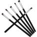 Baluue 18 Pcs Flat Eyebrow Brush Eyeliner Makeup Brush Travel Makeup Brush Eye Brush Artificial Fiber Black - Buy Online on GoSupps.com