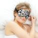 Funny Cow Sleep Mask | Soft Light-Blocking Eye Cover for Women | Adjustable Sleeping Mask with Farm Animal Design - Buy Online on GoSupps.com