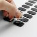 JMEOWIO Nail Foil - Black Gel Self-Adhesive Nail Stickers | Nail Design Accessories for Stunning Manicures - Buy Online on GoSupps.com