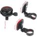 SANNIX Bicycle Reflectors Front and Rear Kit with Handlebar Bell - Bike Accessories - Buy Online on GoSupps.com
