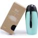 Vivaglory 750ml Stainless Steel Dog Water Bottle - Portable Pet Drinking Bottle with Large Trough for Hiking & Walking - Mint Green - Buy Online on GoSupps.com