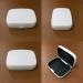 Hearing Aid Case Hard - Portable Storage for BTE CIC IIC ITE (White) - Buy Online on GoSupps.com
