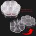 Flatback Pearl Half Pearls for Crafts, Nail Art & Makeup - AB White Pearls in 7 Sizes 2-10mm - Buy Online on GoSupps.com