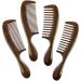 Comb Golden Silk Sandalwood Comb Large Thick-Handled Massage Comb Thick-Tooth Curling Comb Unisex wooden comb (Size : Small) - Buy Online on GoSupps.com