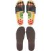 Topincn Acupressure Foot Massage Shoes for Men & Women - Reflexology Slippers for Pain Relief and Better Circulation (Size 41-42) - Buy Online on GoSupps.com