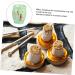 Moxibustion Scratch Cups - JECOMPRIS 2 Pack Ceramic Moxa Stick Holders for Massage - Green Moxa Burner Box 9.5x7.3cm - Buy Online on GoSupps.com