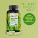 Lebpur Organic Barley Grass Capsules - 60 High-Dose Vegan Capsules (1000mg Daily) - 100% Organic Lab Tested Made in Germany - No Additives - Buy Online on GoSupps.com