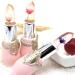 ZJchao transparent color changing balm lipstick jelly with flower long lasting changing lip balm color changing lipstick moisturizing transparent crystal gelatin - Buy Online on GoSupps.com