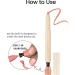 PICKX Cream Eyeshadow Stick Waterproof and color lasting eye shadow color-rich eyeshadow matte & pearlescent eyeshadow Fine-nib eyeshadow for detailed lines delicate and compact suitable for gift (08#) - Buy Online on GoSupps.com