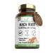 180 Maca Root Capsules - (3 Months Supply) Vegan 10 000mg Maca Capsules - High Strength Peruvian Black & Yellow Maca Root - Made in The UK