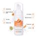 Lunamoon Eyelash Shampoo | Gentle Foam Cleanser for Lash Extensions | 60ml Cantaloupe - Remove Oil & Makeup - Buy Online on GoSupps.com