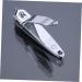 DOITOOL Bevel Nail Clippers Keyfobs Single Nail Manicure Nail Clippers Key Chain Clasp Manicure Nail Key Chain Hook Clasp Manicure Tools Stainless Steel - Buy Online on GoSupps.com