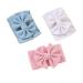 ROYAL ICON Baby Headbands for Baby Girls-Luxuriously Soft Comfortable Baby Bows Headbands-Ideal for Keeping Little Princess Fashionable with Baby Girl Bows and Headbands (Pattern 8 (PK3))
