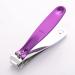 UNbit Nail Clipper Purple Nail Art Clipper Carbon Steel Pedicure Scissors Trimmer Nails Cuticle Clipper Manicure Edge Cutter Scissor Nail Tool - Buy Online on GoSupps.com