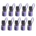 10pcs Bouteilles D'huile Essentielle et Manchons Parfums R cipients Pour Voyage Camping