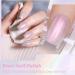 White Nail Polish - Pearl Nail Polish - White Pearl Glitter Nail Polish Reflect Pink Shimmer Flash - High Glossy Shine Long Lasting No Need UV Long Lasting DIY Manicure Nail Art - Buy Online on GoSupps.com