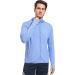 Qualidyne Men's UPF 50+ UV Full Zip Sun Protection Hoodie Jacket - Blue, Small - Buy Online on GoSupps.com