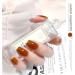 15ml Amber Varnishes Amber Gel Nail Soak Off Tortoiseshell Glass Gel Nail Polish Semi Permanent UV Gel - (Color: 1) - Buy Online on GoSupps.com