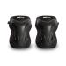 Rollerface Pro-Performance 3-in-1 Protective Gear Set for Multi Sports - Black Medium Adult - Buy Online on GoSupps.com