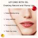 Peach Lip Plumping Gloss Set - Long Lasting, Waterproof Lip Plumper Makeup with Strong Moisturizing Formula - Buy Online on GoSupps.com