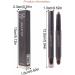 Metallic Eyeshadow Stick | Neutral and Brown Metallic Eyeshadow Stick - Longwear Smudge-Proof Eyeshadow Cream Eye Shadow Pencil Crayon Brightener Makeup Generic 01# Gray Brown - Buy Online on GoSupps.com