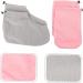 FRCOLOR Paraffin Wax Work Gloves Booties 2 Sets Gloves Spa Fabric Insulation Cover Wax Bath Hand Mitts - Buy Online on GoSupps.com