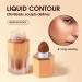 Liquid Contour Makeup Concealer with Built-in Sponge | Long-Lasting Waterproof Creamy Bronzer | Smooth Natural Matte Finish - #101 Golden Sun 1ml - Buy Online on GoSupps.com