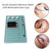 Eyelash Grafting Pallet with Acrylic Lash Tile Holder - 7-15mm Scale, Glue Cups, Storage Gasket Pads, Suction for Tweezers (Blue) - Buy Online on GoSupps.com