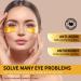 24K Gold Under Eye Patches - Collagen Eye Mask for Dark Circles & Puffy Eyes - Anti-Aging Treatment for Women and Men - Deep Moisturizing Eye Masks (12 Pairs) - Buy Online on GoSupps.com