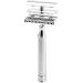 M HLE Traditional Safety Razor Grande | Open Comb | Longer Handle & Sample Blade - Perfect for International Shipping - Buy Online on GoSupps.com