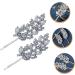FRCOLOR 5 Pairs Rhinestone Hair Clip Girl Hair Accessories Hair Decorations for Women Rhinestone Bridal Hair Clip Girl Hair Clips Hair Clips for Hair Jewelry Leaf Bride Zinc Alloy - Buy Online on GoSupps.com