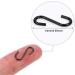 200 Mini S Hooks Connectors with Storage Box - Black S-Shaped Wire Hooks for DIY Crafts and Hanging Jewelry - Buy Online on GoSupps.com