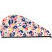 Hand Painted Abstract Leopard Print Microfiber Hair Towel | Super Absorbent Quick Dry Wrap for Long Curly & Thick Hair - Buy Online on GoSupps.com