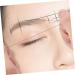 2pcs Ink Pattern Embroidery Thread Ruler Eyebrow Tattoos Tool Makeup Tool Draw a Line Micro Edge 7.5x4.5cm Brown - Buy Online on GoSupps.com