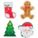 Cartoon Christmas Cleaning Tool Cute Print Effective Cleaning for Kitchen and Home Christmas Scrubber Pattern 1 - Buy Online on GoSupps.com