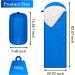 OBTANIM Portable Waterproof Camping Sleeping Bag for Adults & Kids - 4 Seasons - Ideal for Backpacking, Hiking, Mountaineering - Indoor/Outdoor Use - Blue - Buy Online on GoSupps.com