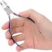 Cuticle Remover Stainless Steel Reduce the Risk Of Infection Olecranon Nail Clipper for Manicure Store for Finger Care for Pedicure Shop - Buy Online on GoSupps.com