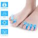 Molain Washable Toe Separators for Pedicure and Nail Polish Application - Style D - Buy Online on GoSupps.com