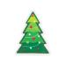 Christmas Themed Cleaning Pad Material Multipurpose and Long Lasting Kitchen Cleaning Pad