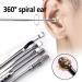 Pleteffect Ear Cleaner Kit - 6-Piece Professional Earwax Cleaning Tool Set for Portable Ear Care - Best Ear Cleaning Solution - Buy Online on GoSupps.com
