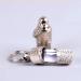QISF Anti-Lost Pet ID Tag Barrel 5 Pcs Stainless Steel Pet Dog Cat Puppy ID Address Name Label Personalized Tag Barrel Tube Collar - Buy Online on GoSupps.com