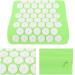 Verdant Touch Massage Back Cushion - Acupuncture Pillow for Stress Relief & Pain Relief Fruit Green Acupressure - Buy Online on GoSupps.com