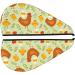 Cute Chicken Microfiber Hair Towel Wrap | Super Absorbent Coral Velvet Quick Dry Cap for Women with Long Curly & Thick Hair - Buy Online on GoSupps.com