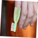 WOONEKY 20 Pack Mini Soft Manual Toothbrushes - Portable Camping & Travel Finger Toothbrushes for Easy Hygiene - Buy Online on GoSupps.com
