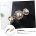 FRCOLOR Girl Hair Accessories Spiral Pearl Clip Fine Clip pearl barrette clips clips barrette large pearl women Women Barrette alloy woman Changchun French Barrette Hair Clips - Buy Online on GoSupps.com